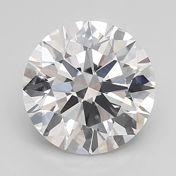 3.00ct E VVS1 Rare Carat Ideal Cut Round Lab Grown Diamond