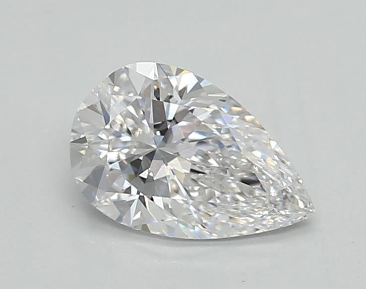 0.88ct D VVS2 Rare Carat Ideal Cut Pear Lab Grown Diamond