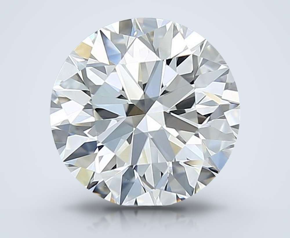 1.62 Carat Round Natural Diamond
