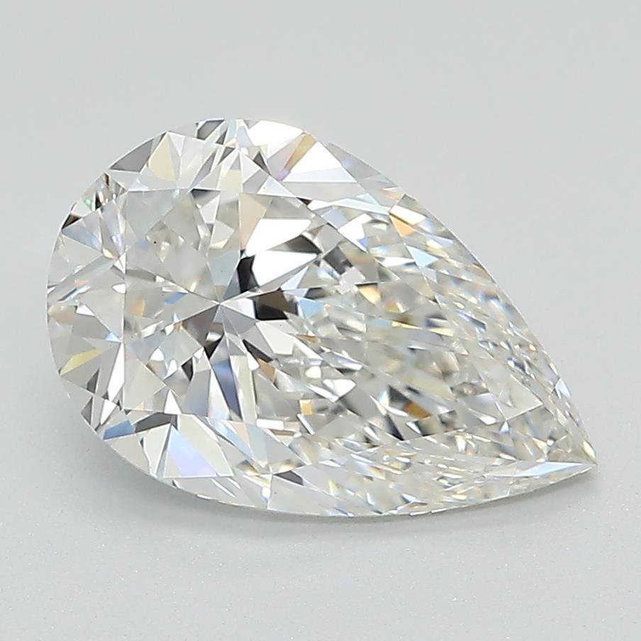 2.51ct G VS1 Rare Carat Ideal Cut Pear Lab Grown Diamond