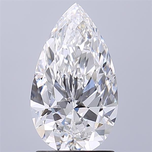 1.45 Carat Pear Lab Diamond