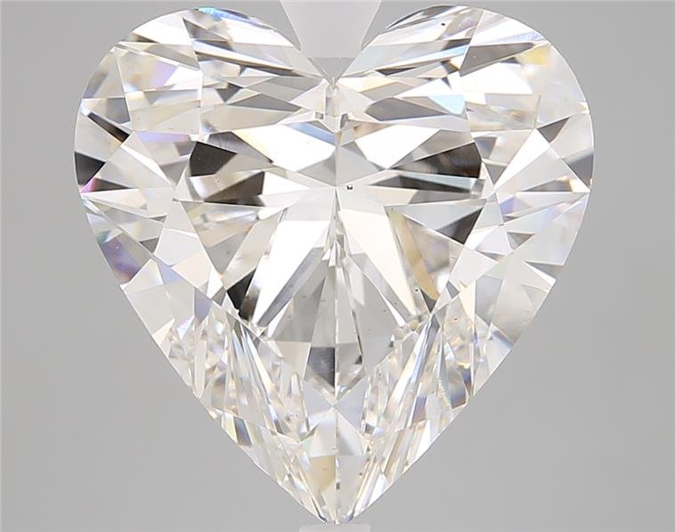 11.03ct G VS2 Rare Carat Ideal Cut Heart Lab Grown Diamond