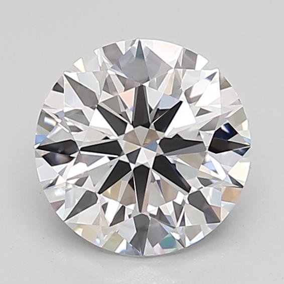 1.61ct D VVS2 Rare Carat Ideal Cut Round Lab Grown Diamond