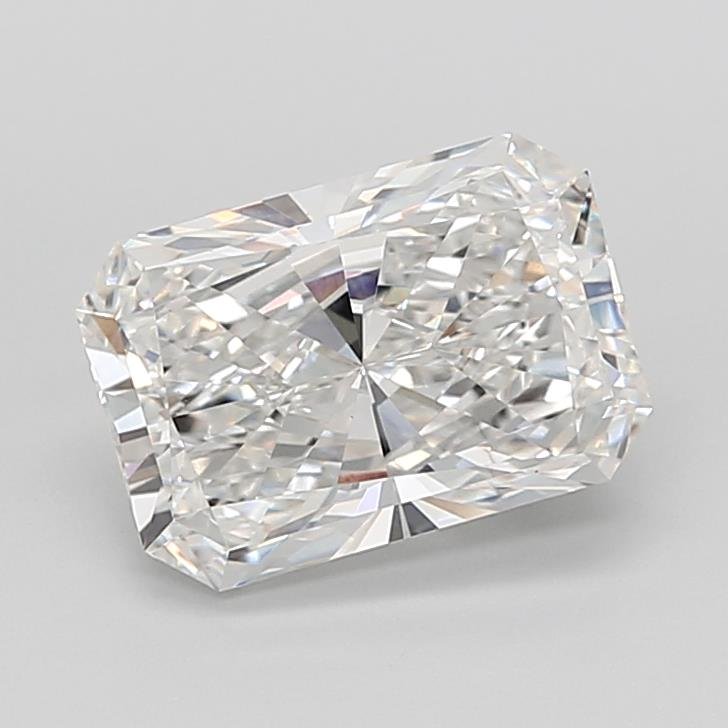 4.05ct F VS1 Rare Carat Ideal Cut Radiant Lab Grown Diamond