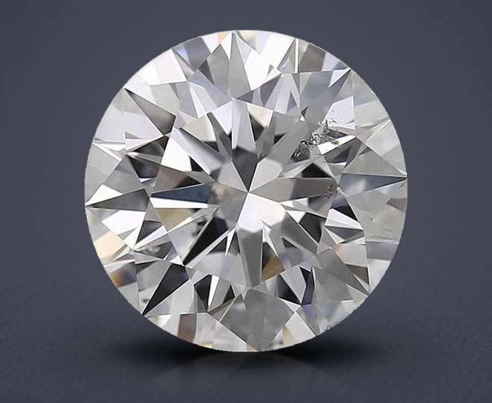 3.08 Carat Round Natural Diamond