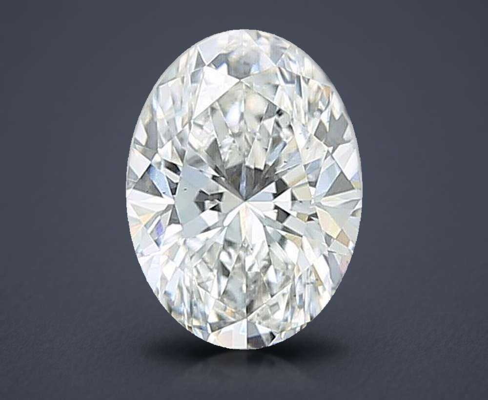 1.56 Carat Oval Lab Diamond