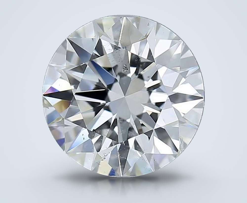 3.52 Carat Round Natural Diamond