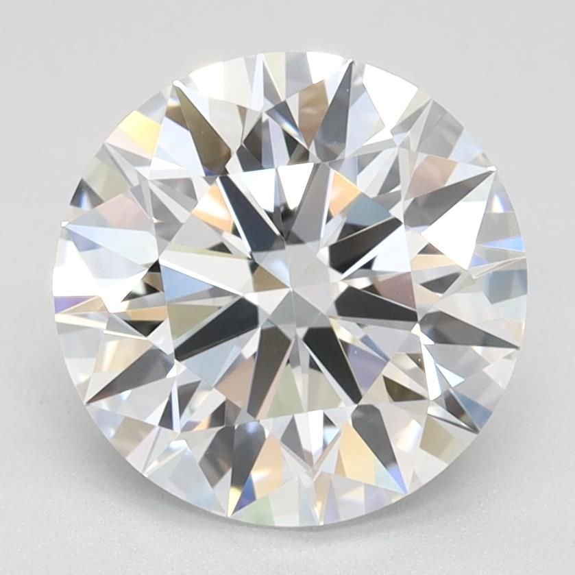 2.07ct D VVS1 Rare Carat Ideal Cut Round Lab Grown Diamond