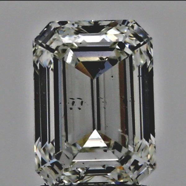 0.62ct K SI1 Excellent Cut Emerald Diamond