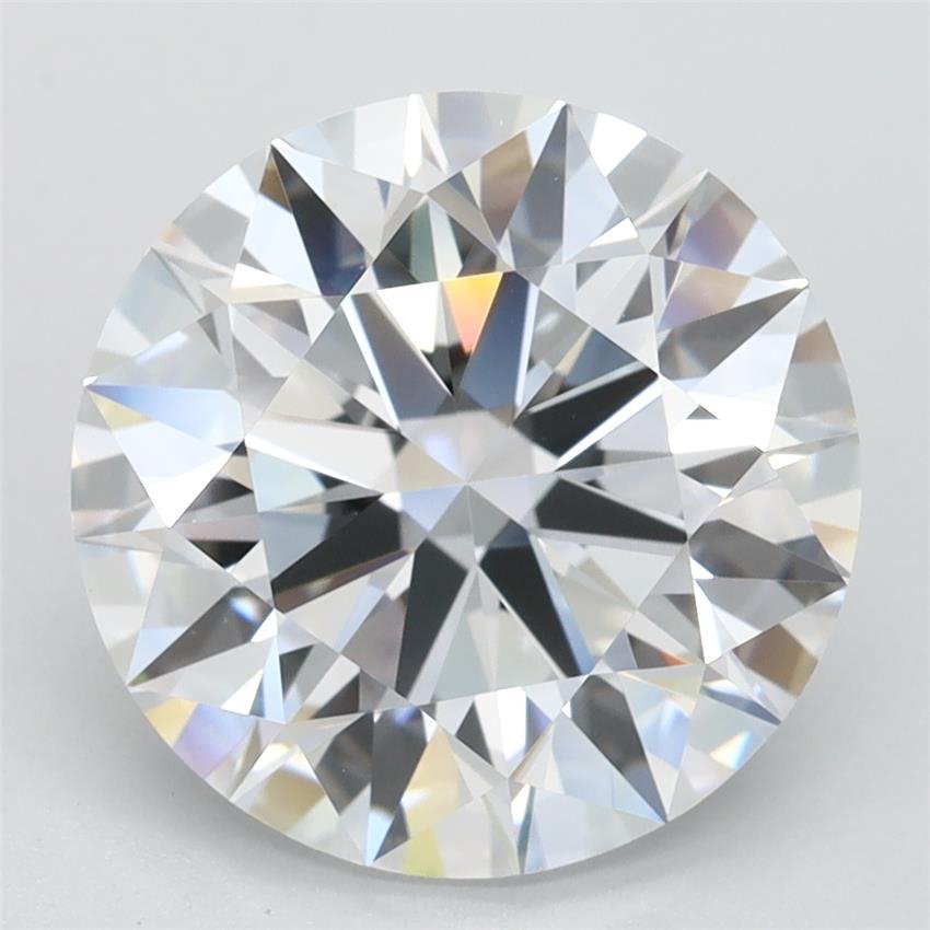 3.80ct D IF Rare Carat Ideal Cut Round Lab Grown Diamond