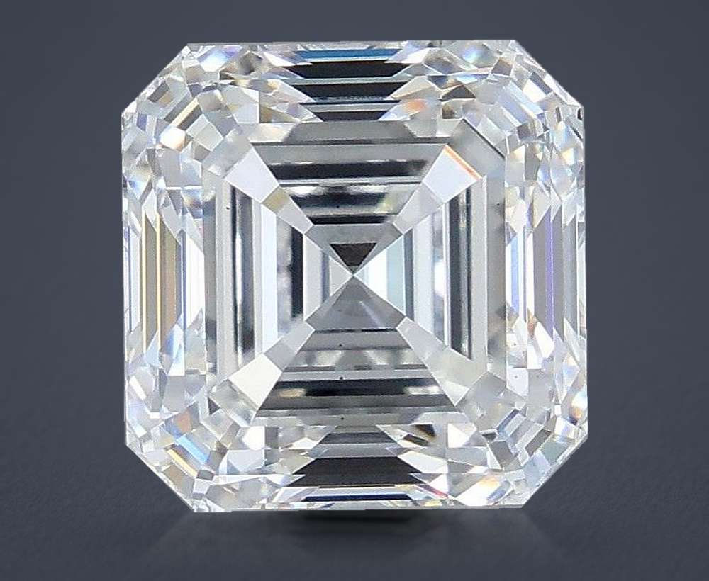 3.72 Carat Asscher Lab Diamond
