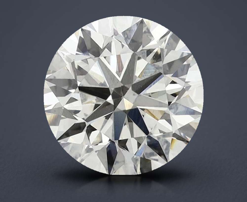 3.08 Carat Round Lab Diamond