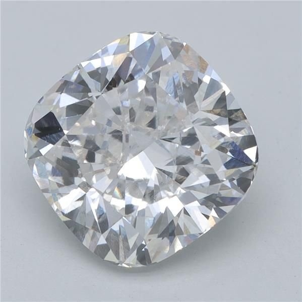 3.57ct E VVS2 Rare Carat Ideal Cut Cushion Lab Grown Diamond