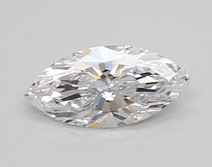 0.58ct D SI1 Rare Carat Ideal Cut Marquise Lab Grown Diamond