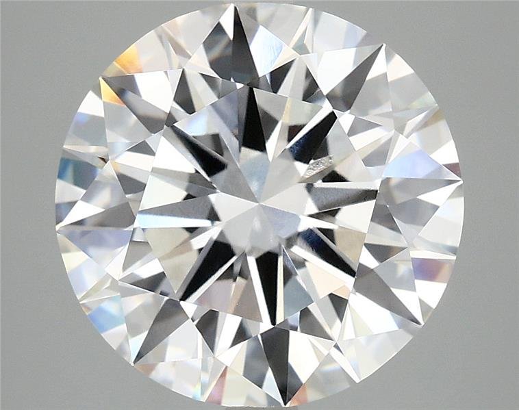 6.06 Carat Round Lab Diamond