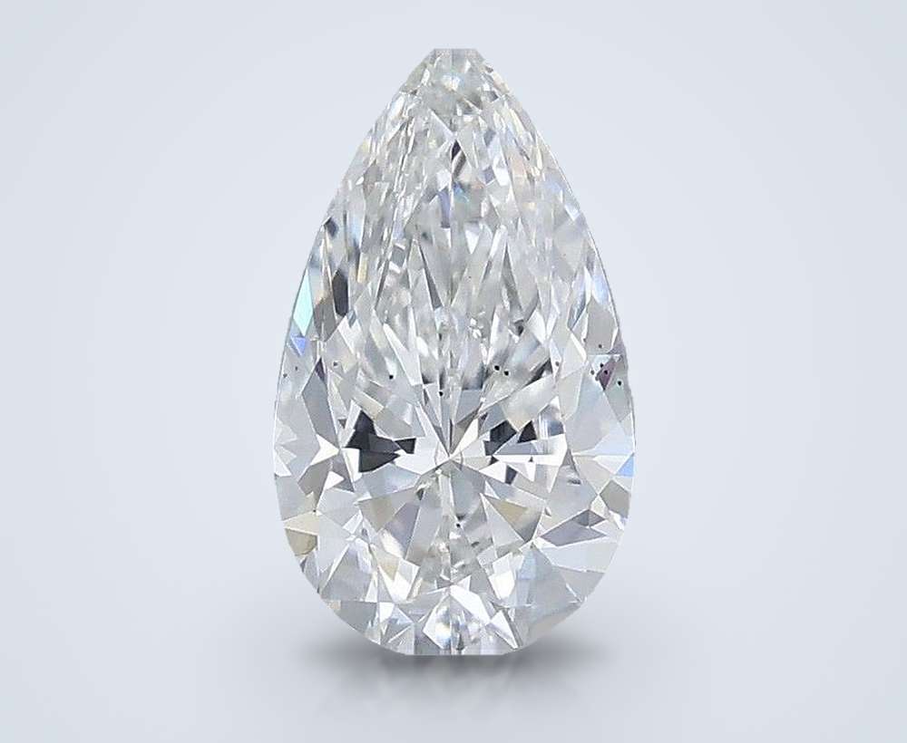 0.54 Carat Pear Lab Diamond