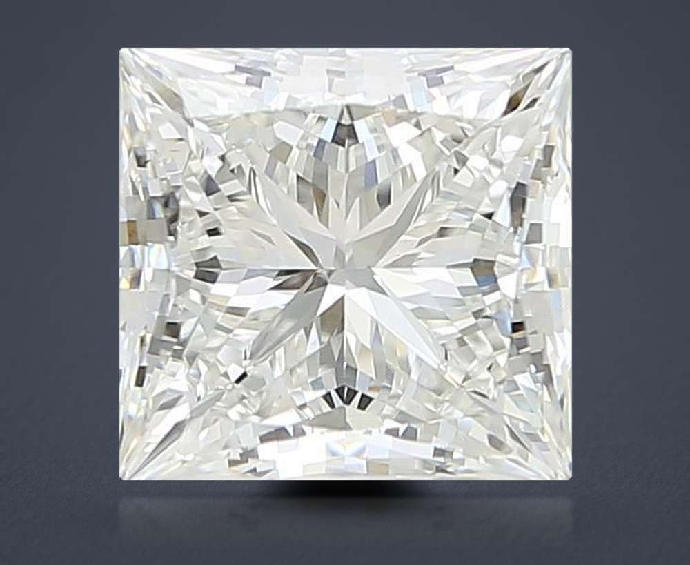 3.69 Carat Princess Lab Diamond
