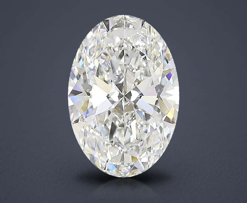 6.03 Carat Oval Lab Diamond