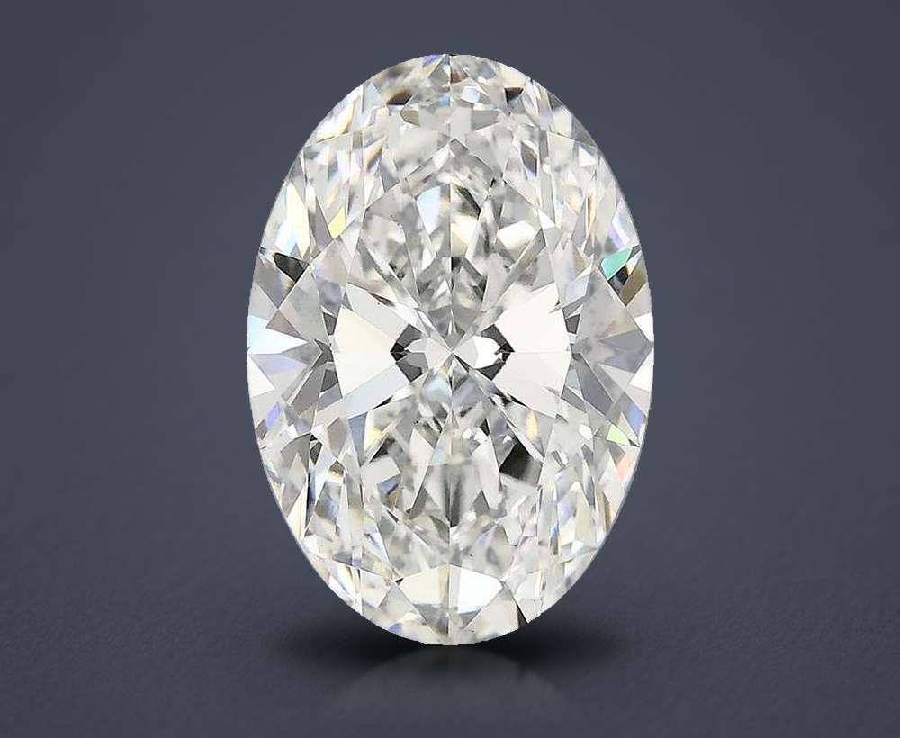 4.10 Carat Oval Lab Diamond
