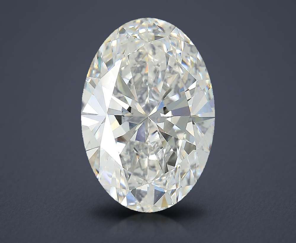 5.67 Carat Oval Lab Diamond
