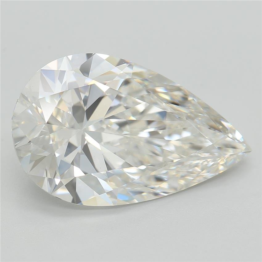 5.09ct G VS1 Rare Carat Ideal Cut Pear Lab Grown Diamond