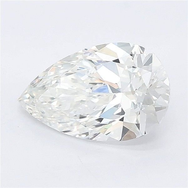 1.26ct E VVS2 Rare Carat Ideal Cut Pear Lab Grown Diamond