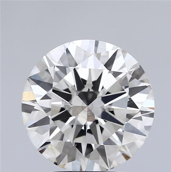 3.60ct I SI1 Very Good Cut Round Lab Grown Diamond