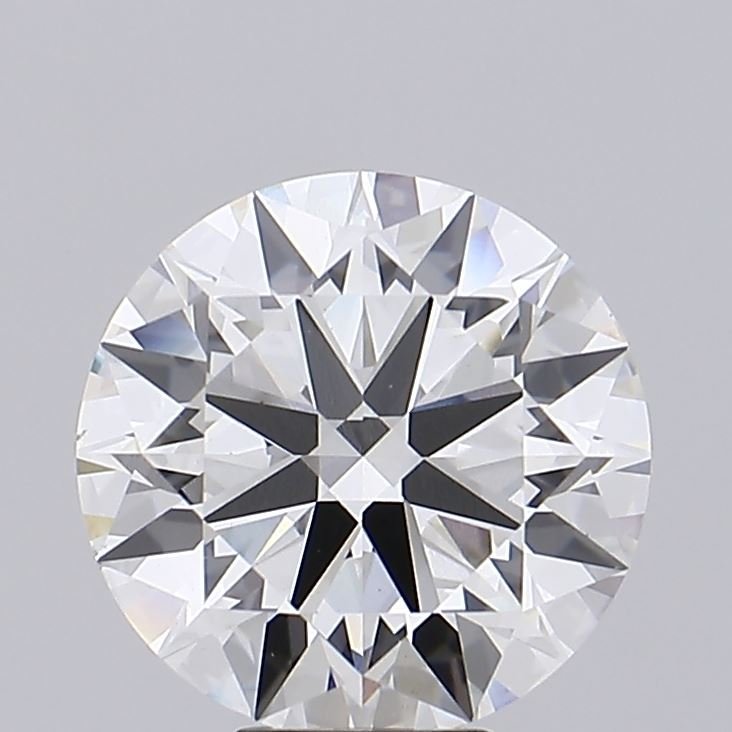 7.66ct F VS1 Rare Carat Ideal Cut Round Lab Grown Diamond