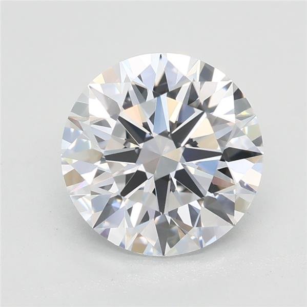 1.54ct D VVS2 Rare Carat Ideal Cut Round Lab Grown Diamond