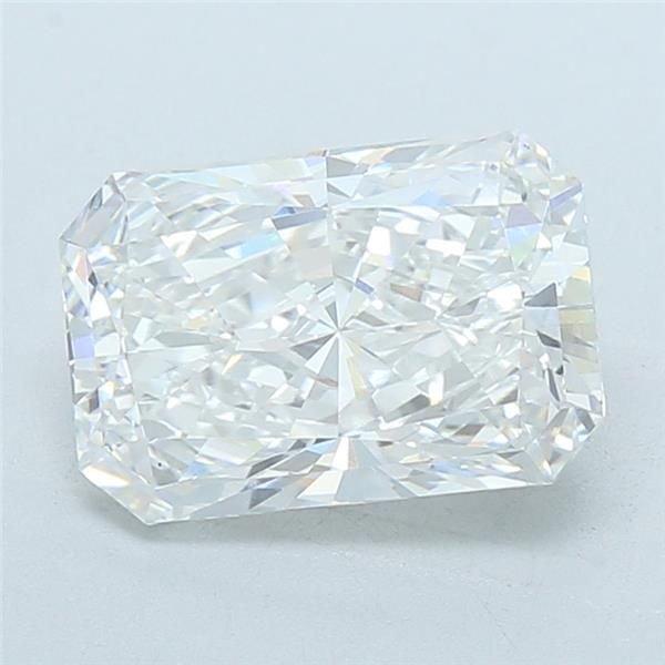 4.00ct F VS1 Rare Carat Ideal Cut Radiant Lab Grown Diamond