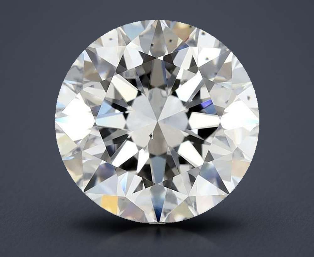 3.51 Carat Round Natural Diamond