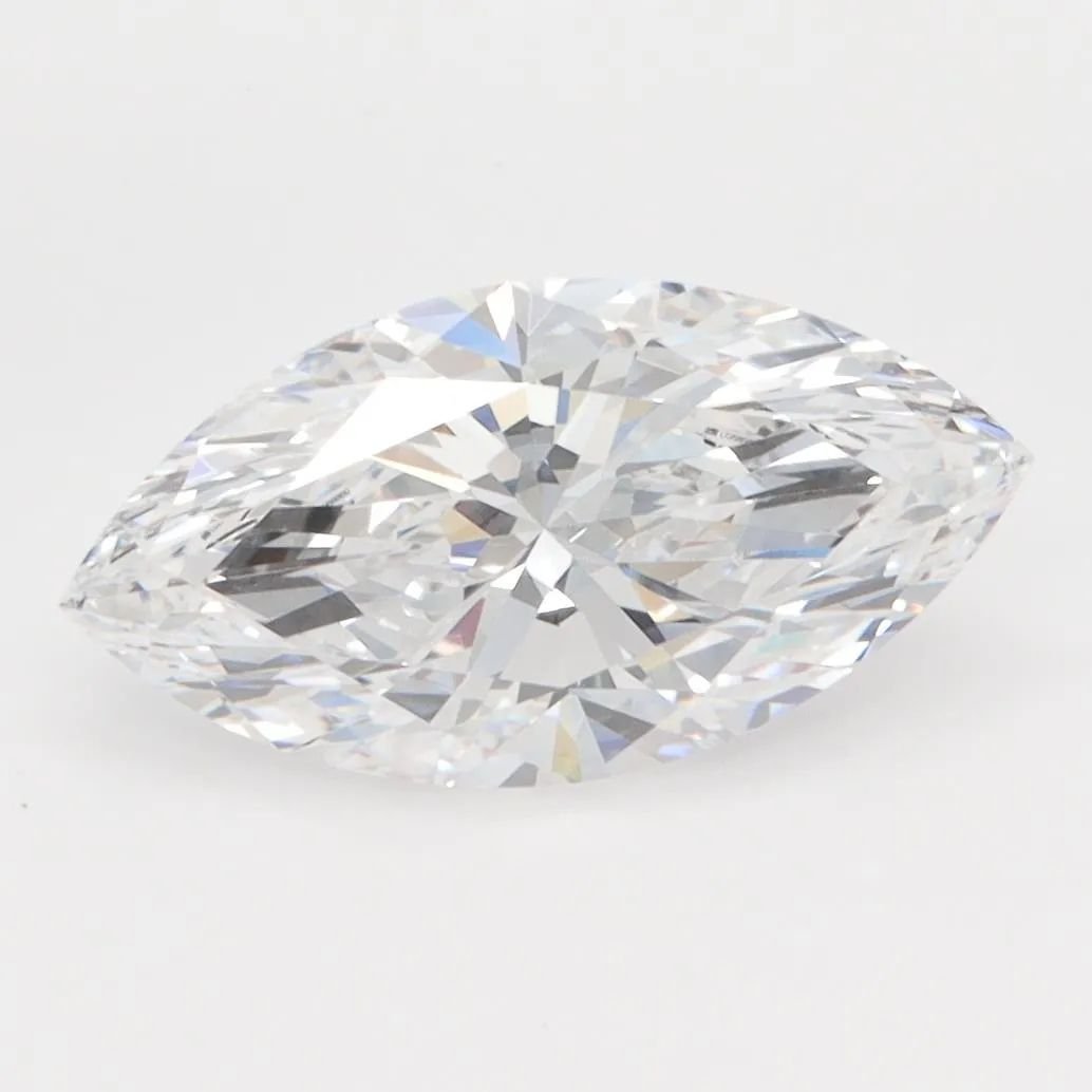 1.47ct D VVS1 Rare Carat Ideal Cut Marquise Lab Grown Diamond