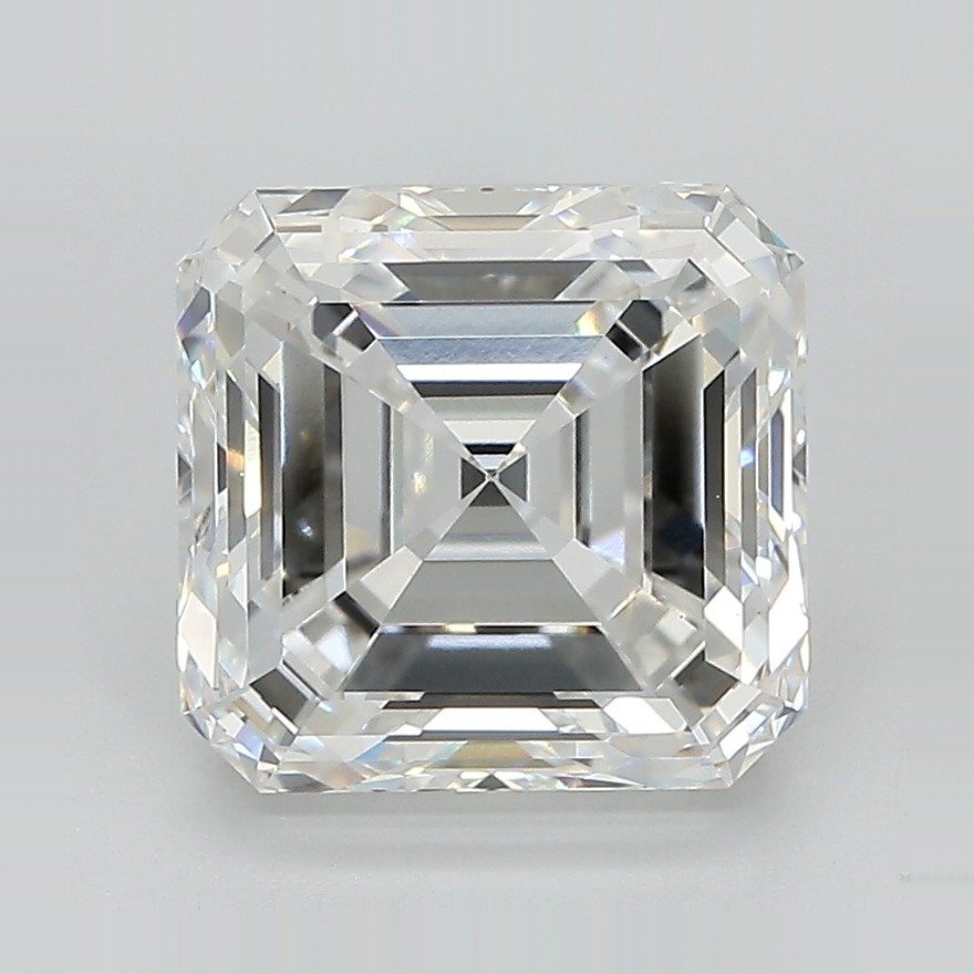 4.82ct E VS1 Rare Carat Ideal Cut Asscher Lab Grown Diamond