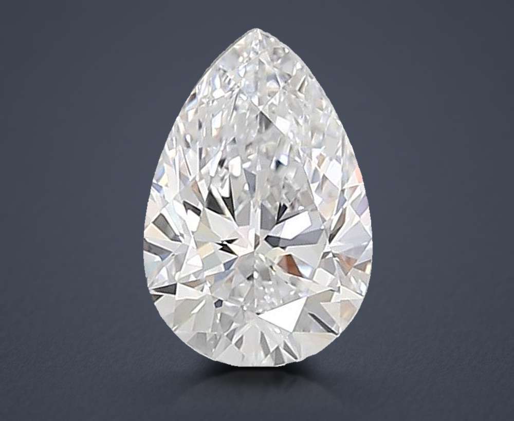 1.04 Carat Pear Lab Diamond
