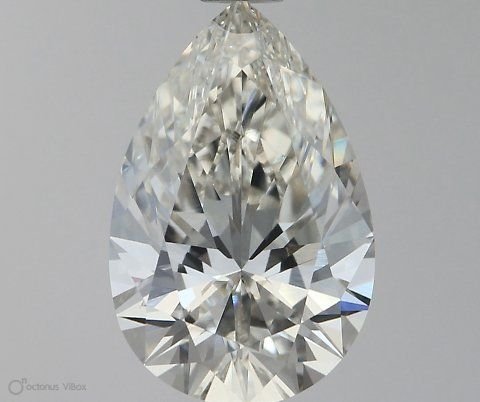 2.06ct I VS1 Rare Carat Ideal Cut Pear Lab Grown Diamond