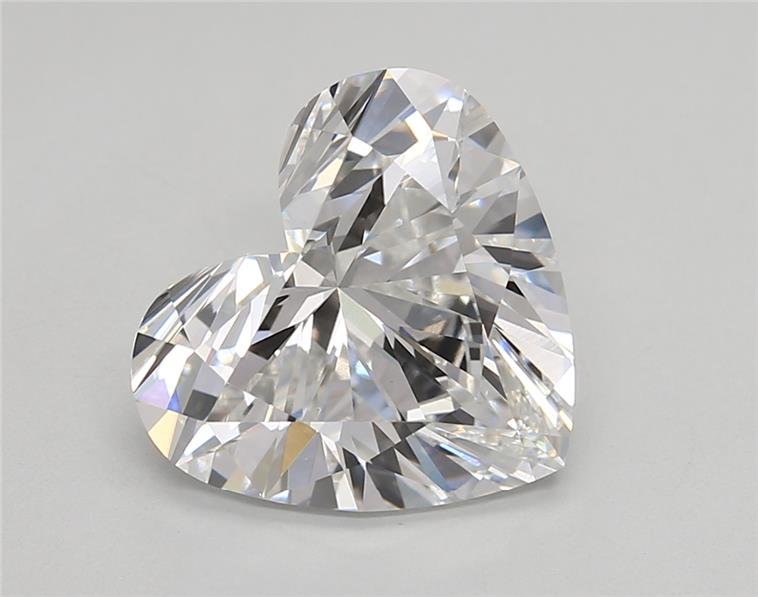 4.01ct E VVS2 Rare Carat Ideal Cut Heart Lab Grown Diamond