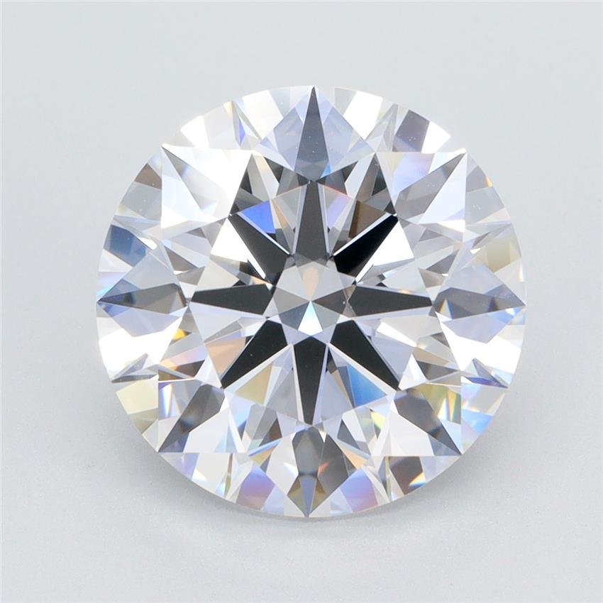 5.49ct D IF Rare Carat Ideal Cut Round Lab Grown Diamond