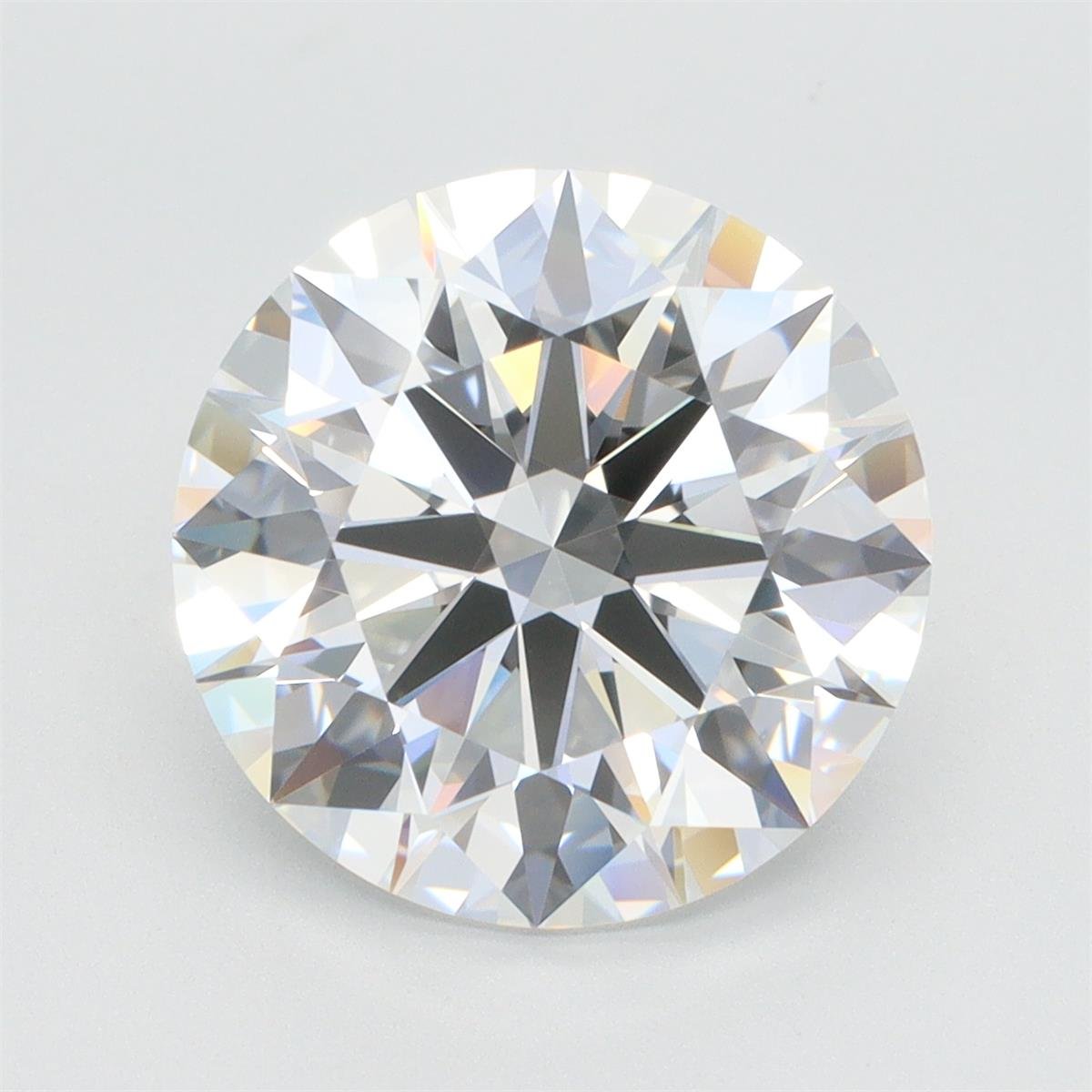 5.46ct E IF Rare Carat Ideal Cut Round Lab Grown Diamond