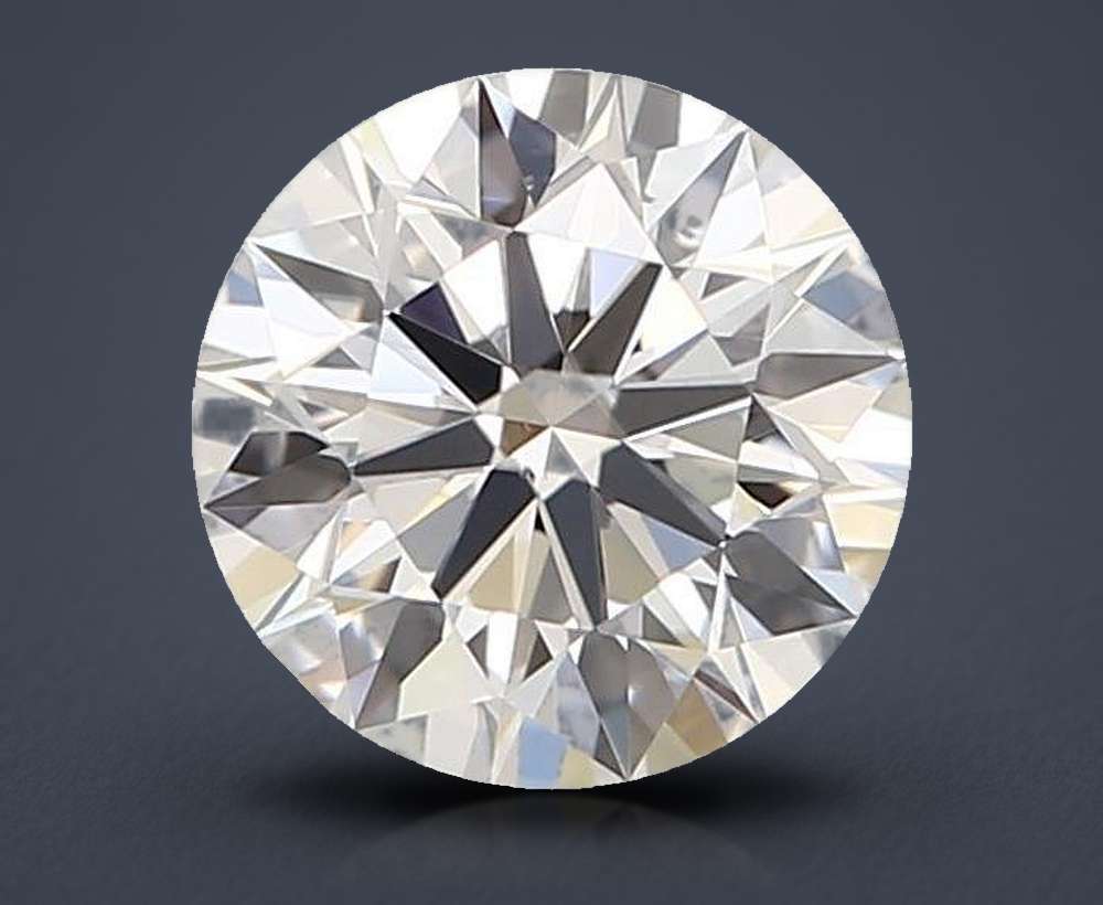 0.56 Carat Round Natural Diamond