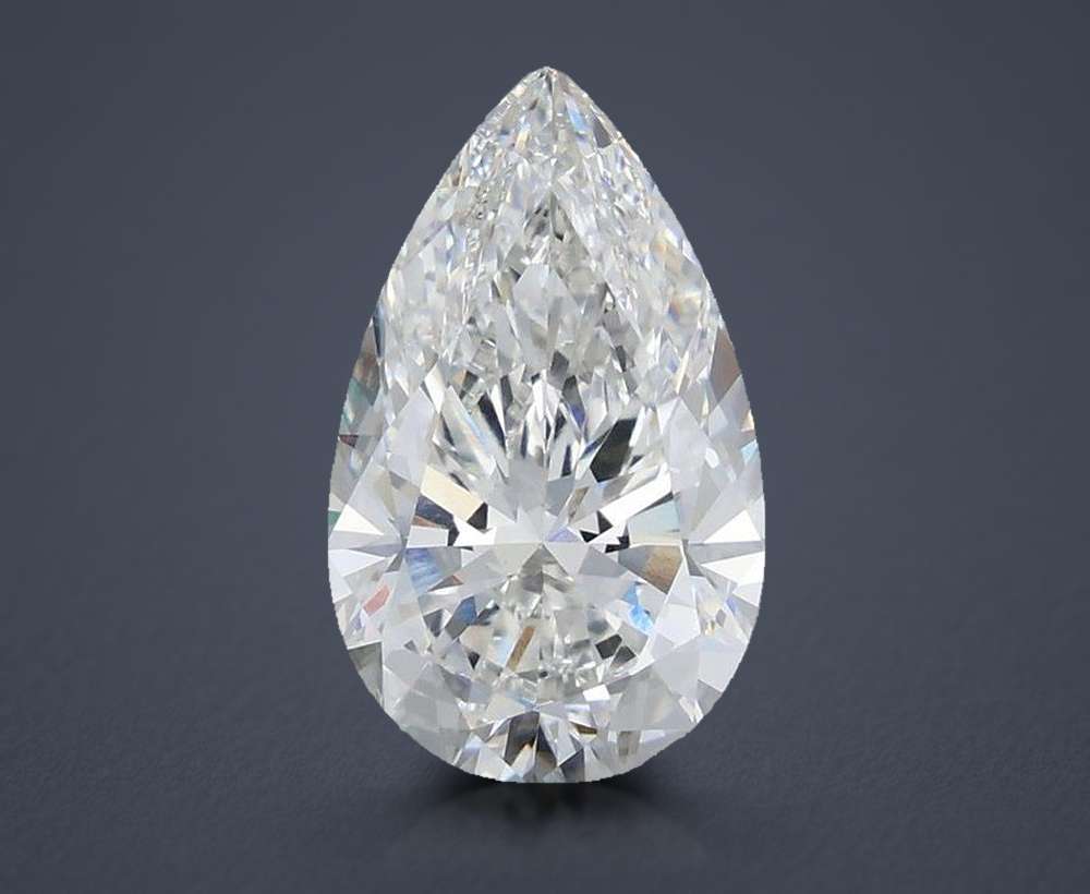 5.01 Carat Pear Lab Diamond