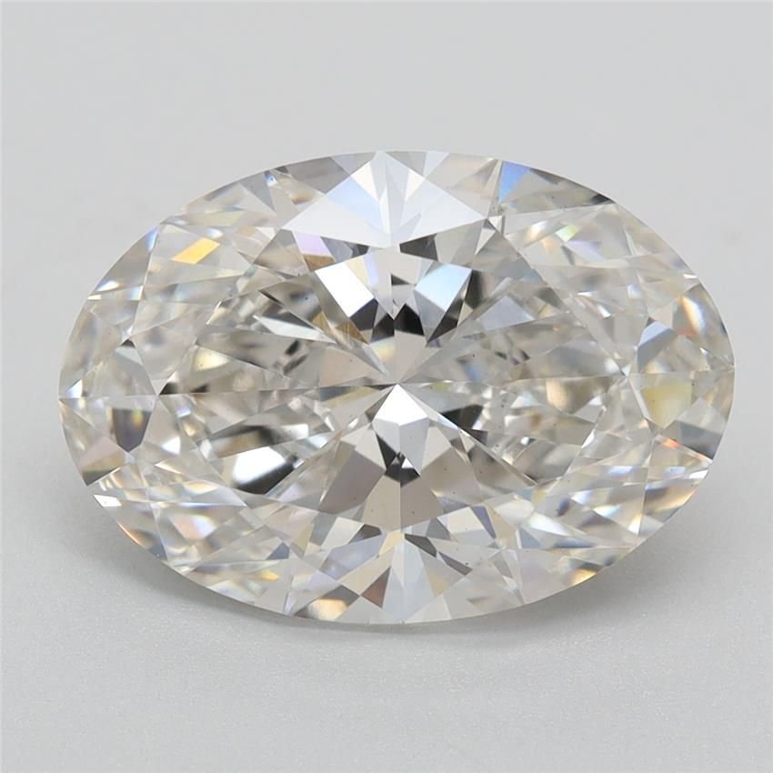 3.39ct G VS1 Rare Carat Ideal Cut Oval Lab Grown Diamond