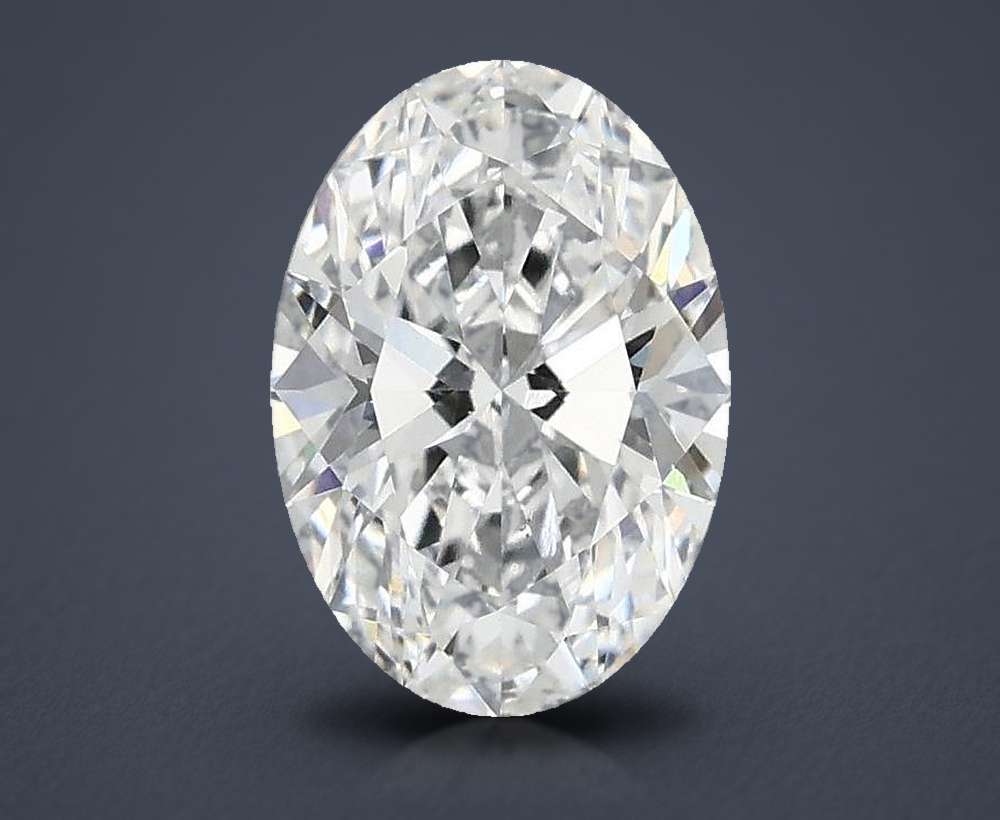 1.41 Carat Oval Lab Diamond