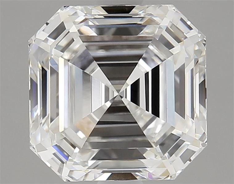 3.03ct E VVS2 Rare Carat Ideal Cut Asscher Lab Grown Diamond