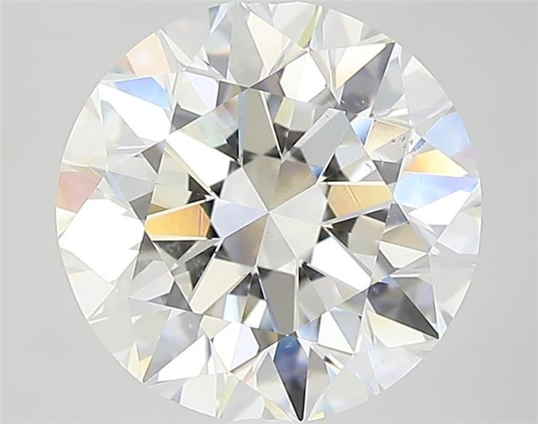 3.02ct F SI1 Rare Carat Ideal Cut Round Diamond
