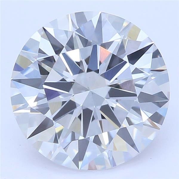 1.37ct F VS1 Rare Carat Ideal Cut Round Lab Grown Diamond