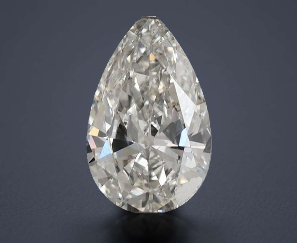 0.50 Carat Pear Lab Diamond