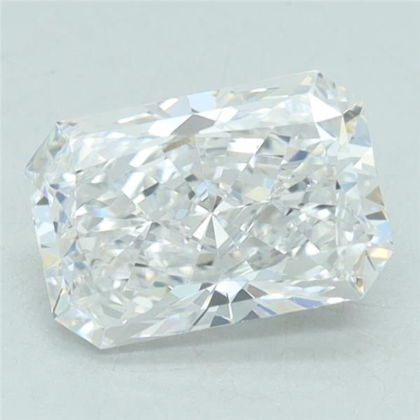 1.18ct D VVS2 Rare Carat Ideal Cut Radiant Lab Grown Diamond