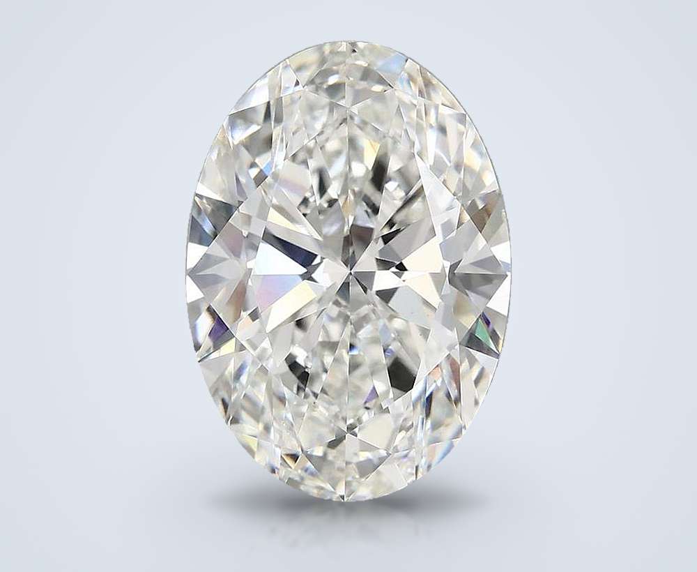 5.92 Carat Oval Lab Diamond