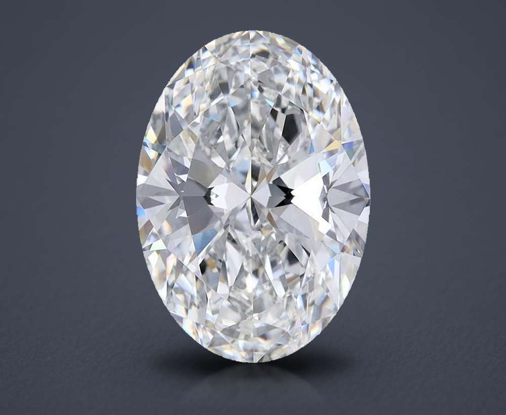 4.80 Carat Oval Lab Diamond