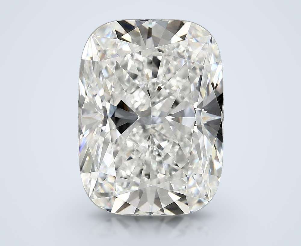 6.75 Carat Cushion Lab Diamond